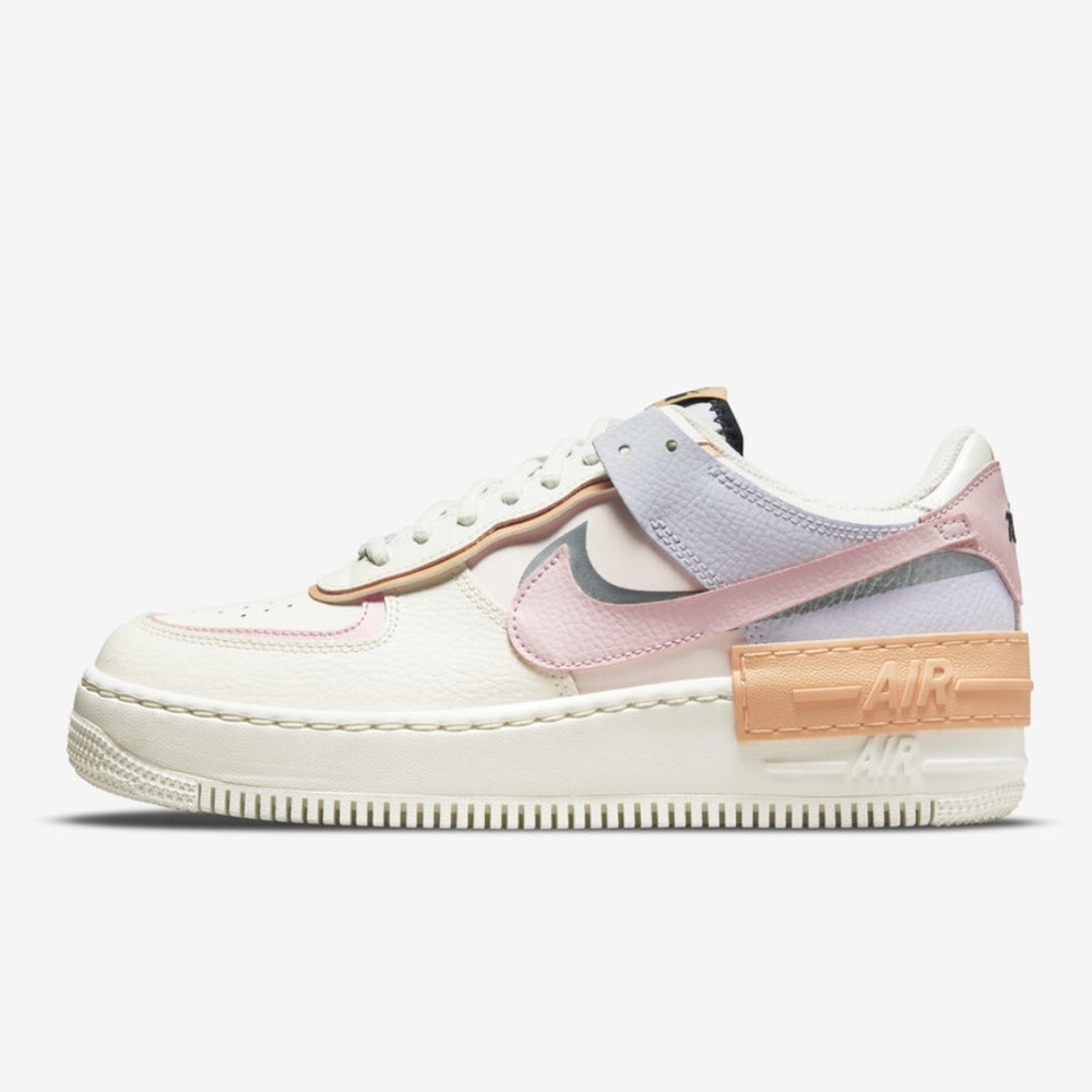 Nike  | Women's Air Force 1 Shadow - Orange Pink Glaze size 8
